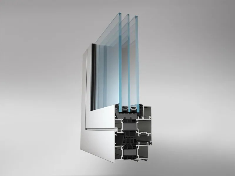 для жилого дома можно делать теплые окна из профиля Алютех ALT W72 – сопротивление теплопередаче 1,04 м2•°С/Вт