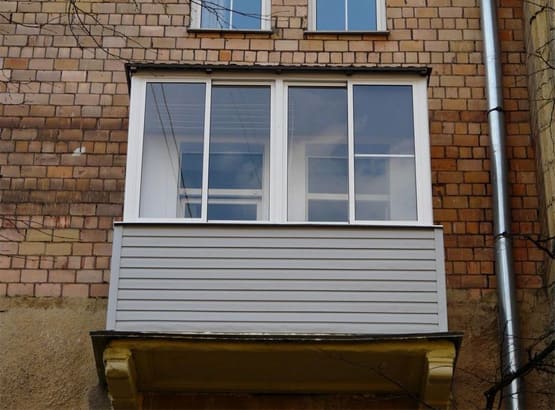 Холодное остекление балкона