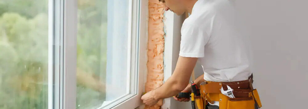 Монтаж пластикового окна