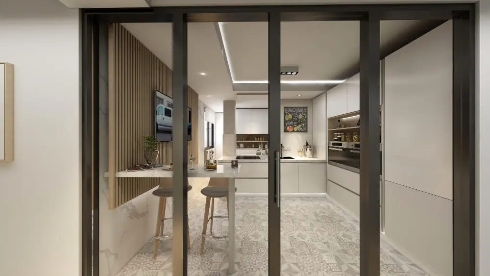 Особенности складных перегородок