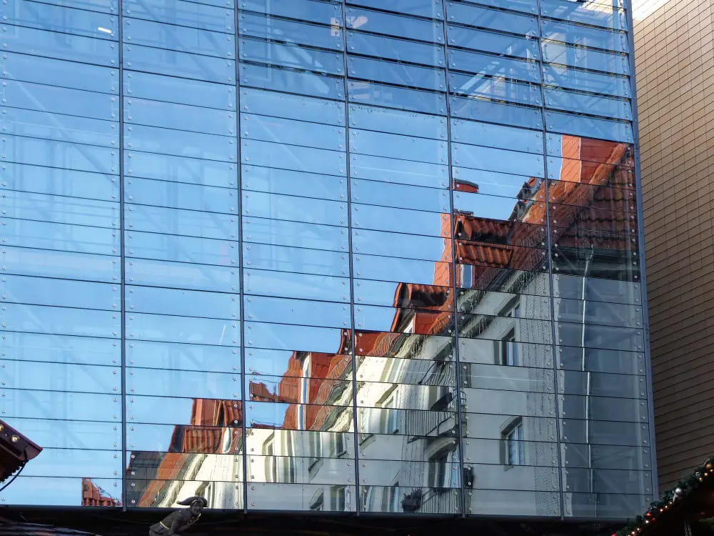 Витражный тип фасадов