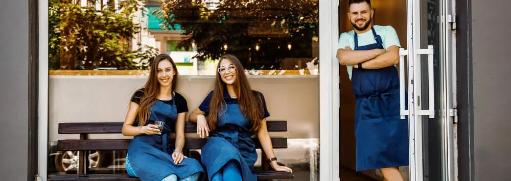 Входная группа для кафе